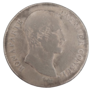 5 francs an12 paris bonaparte premier consul