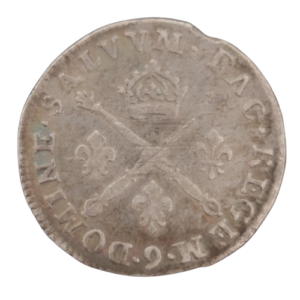 10 sols aux insignes 1703 rennes louis XIV
