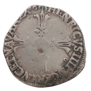 quart d’écu 1605 rennes henri IV
