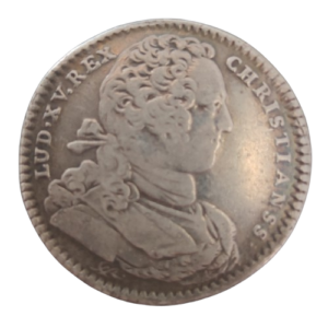 jeton royal extraordinaire des guerres 1734 louis XV jussa volant