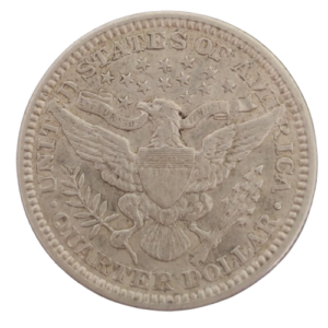 quarter dollar 1916 philadelphie usa barber